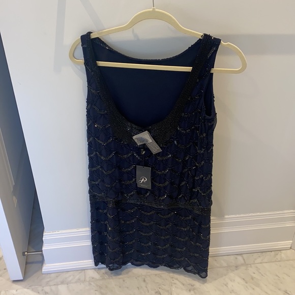 Adrianna Papell sequin dress size 2 - Picture 2 of 3
